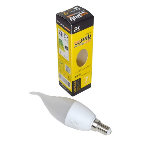 لامپ اشکی 7 وات با جعبه